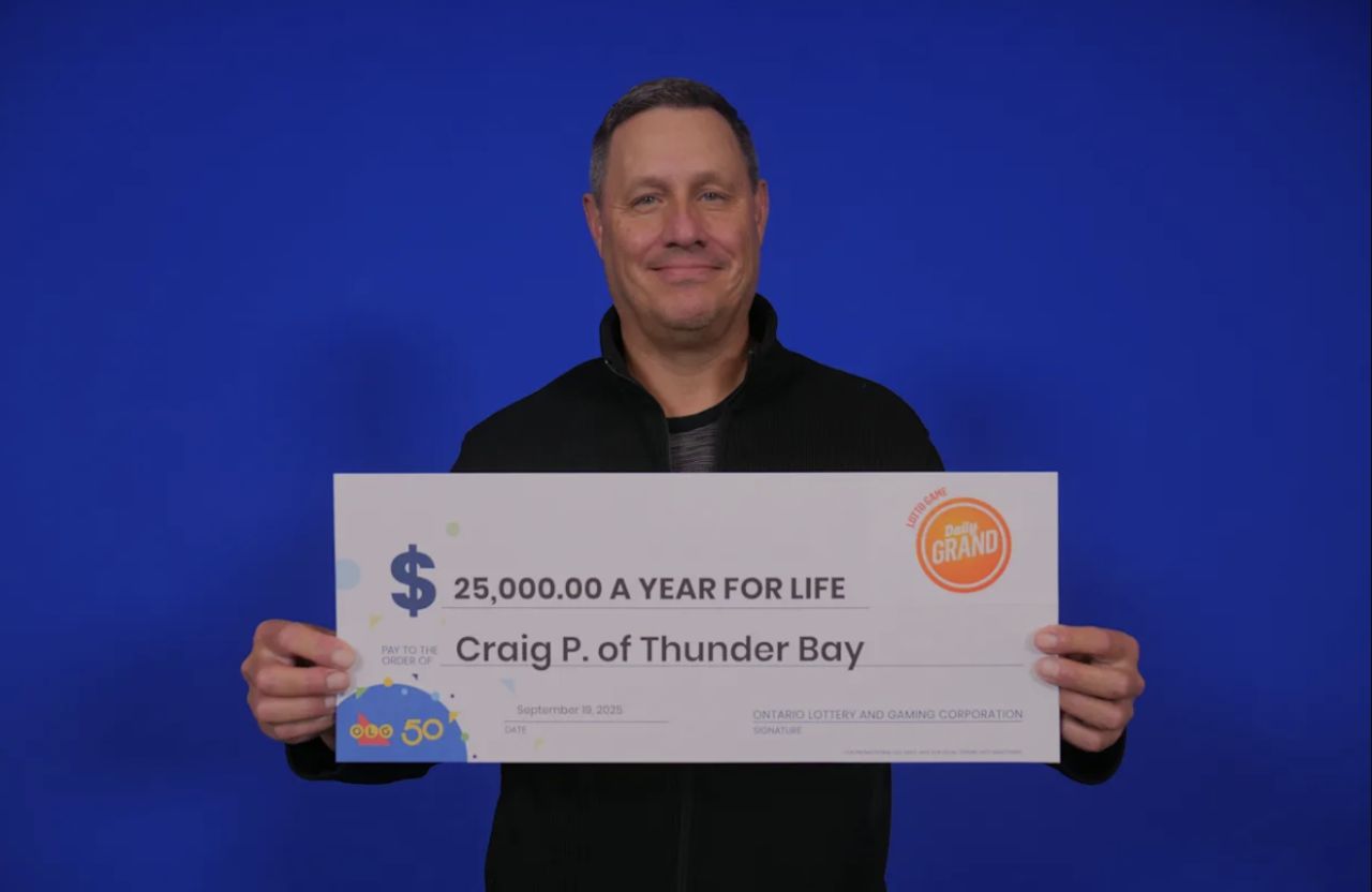 Thunder Bay Man Wins $500K Lump Sum in Daily Grand Lottery
