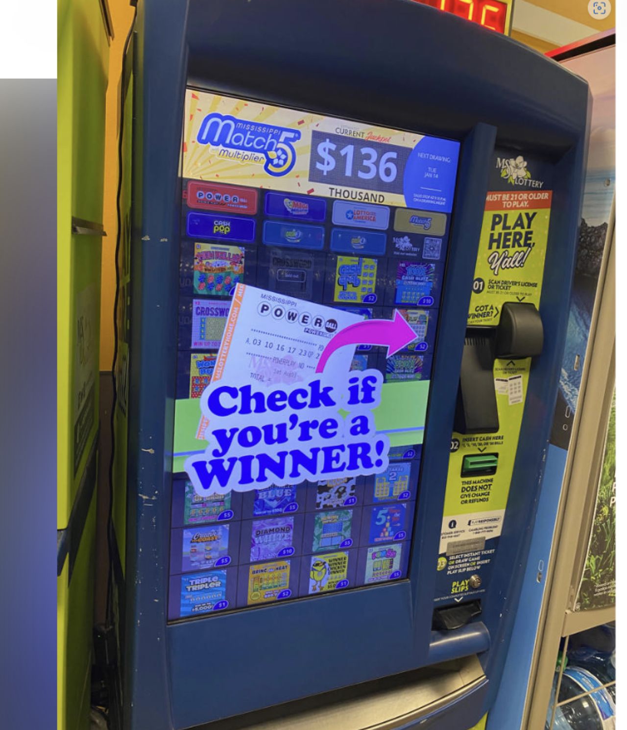 Mississippi Lottery Results for June 27, 2026: Winning Numbers for Match 5, Cash 3, Cash 4 &amp; Cash Pop
