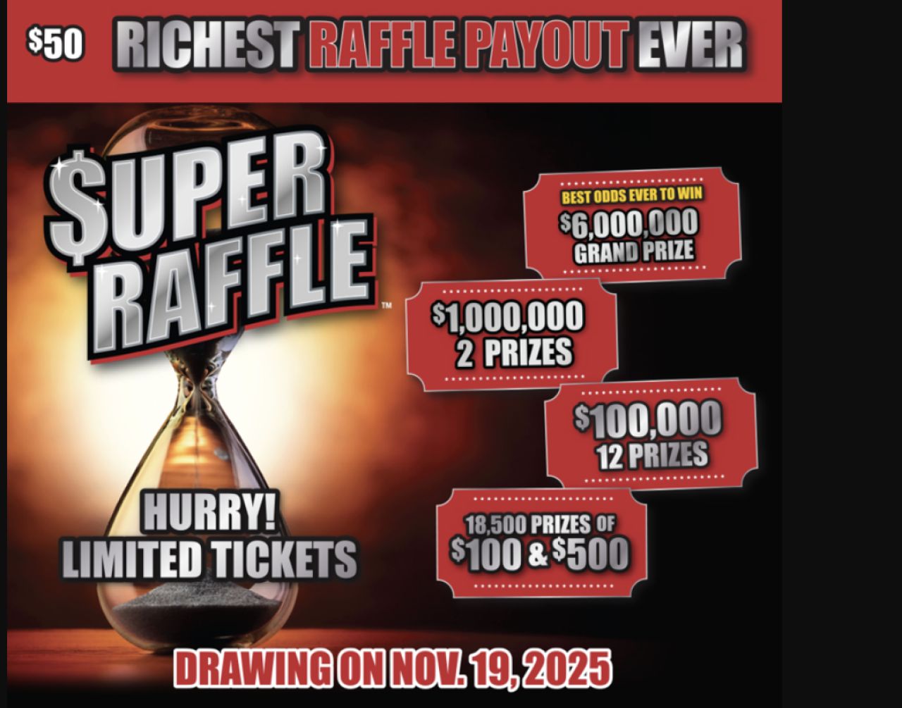 Michigan Lottery November Winners: $6M Super Raffle Tops $100K+ Prizes