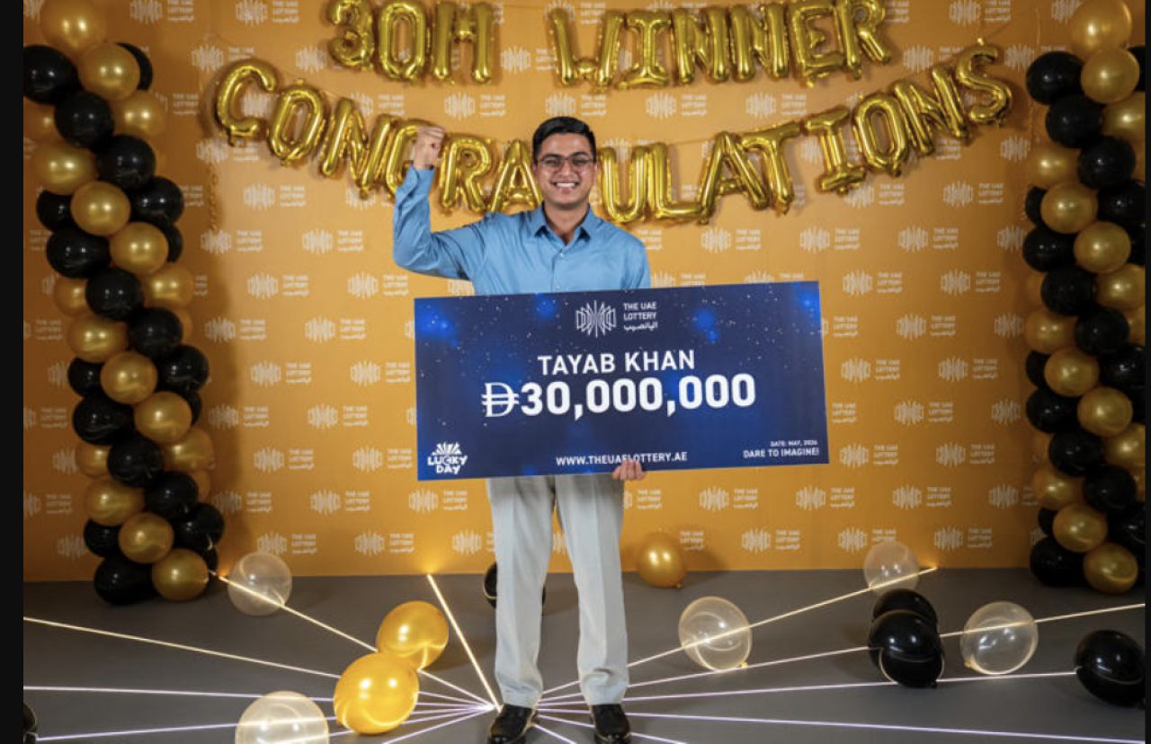 Abu Dhabi Security Guard Wins Dh30 Million UAE Lottery Jackpot