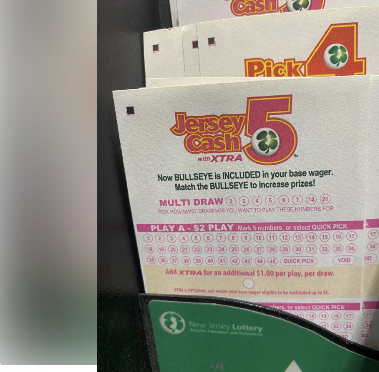 New Jersey Lottery Player Wins $576,830 Jersey Cash 5 Jackpot