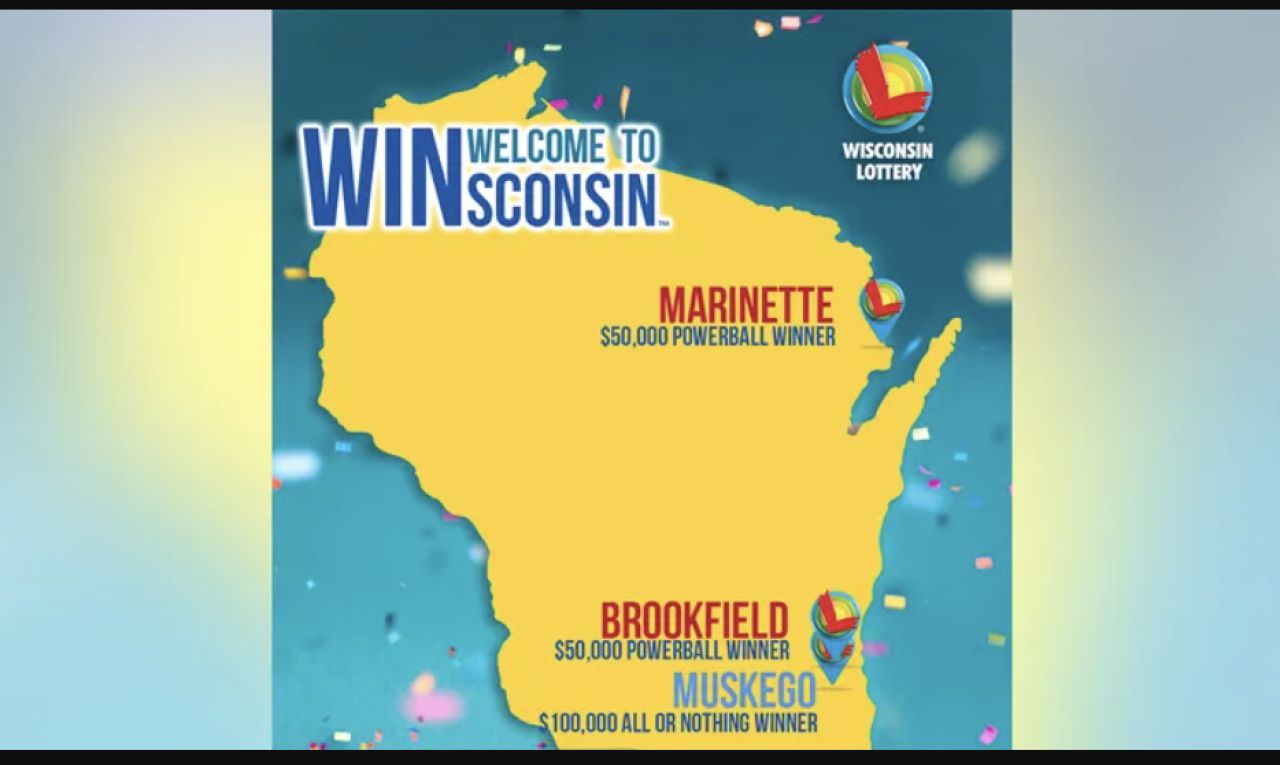 Wisconsin Lottery Winners Score $100K and Two $50K Powerball Prizes on August 5