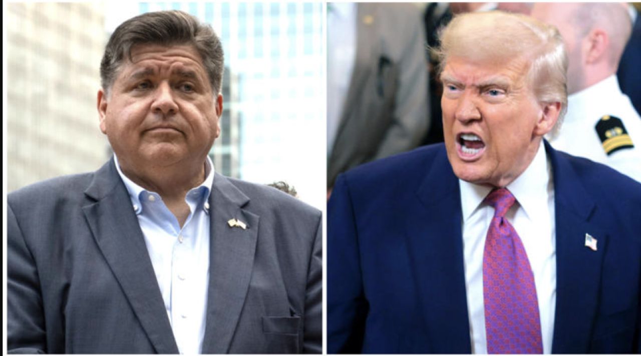Trump vs. Pritzker: Fiery Insults, Weight Jabs, and a Political Showdown