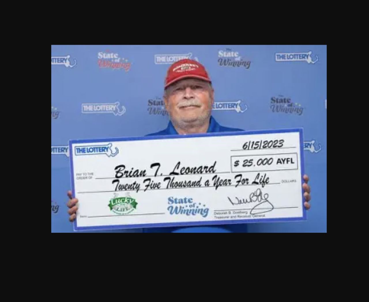 Worcester Player Scores $25K a Year for Life Win