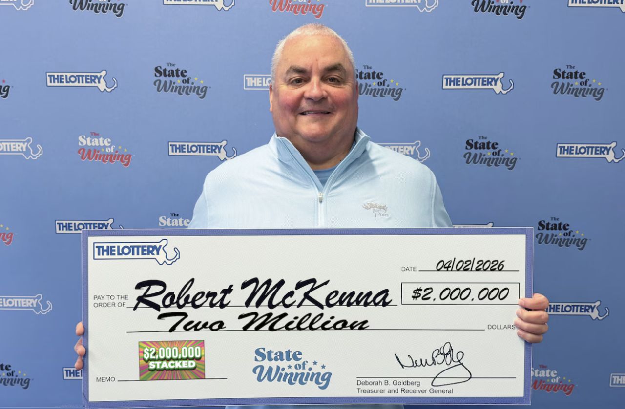 Massachusetts Man Wins $2M Lottery, Takes $1.3M Cash Prize