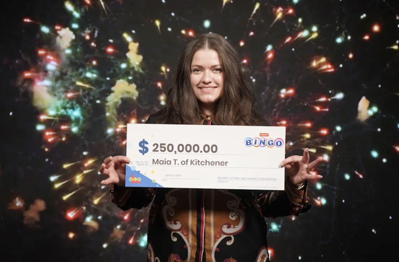 Kitchener Woman Wins $250,000 Lottery Jackpot After Playing for Just Eight Months